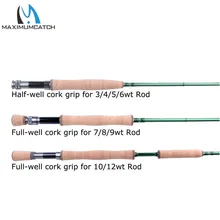 Maximumcatch 3 12WT Fly Rod Carbon Fiber Fast Action Fly Fishing Rod With Cordura Tube Fly