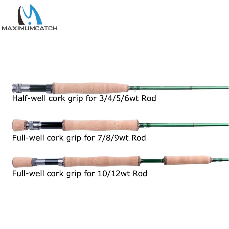 Image Maximumcatch 3 12WT Fly Rod Carbon Fiber Fast Action Fly Fishing Rod With Cordura Tube Fly Fishing Rod