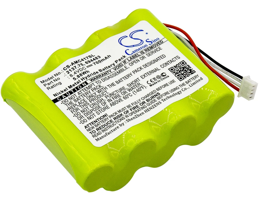 

Cameron Sino Battery For AEMC 6417 Ground Tester,PEL 102,PEL 103 700mAh / 5.88Wh