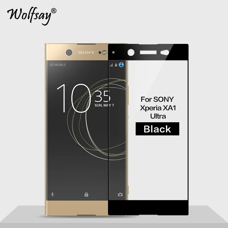 

Screen Protector For Glass Sony Xperia XA1 Ultra Thin Round Edge Tempered Glass For Sony Xperia XA1 Ultra G3221 Full Cover Film<