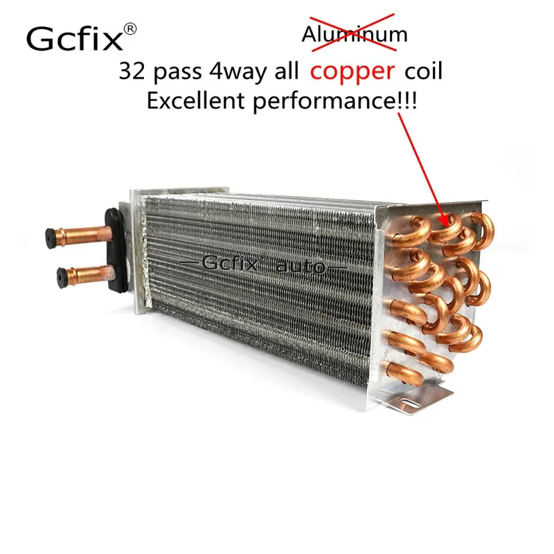 Universal Car Air Heater Truck 12v 24v 6 Hole Water Tank Heater Foot Heater  For Classic Mini Bus Van Rc Tractor Parts - Heater Parts - AliExpress