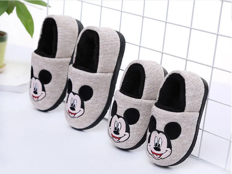 Sapatos de Bebê Disney Mickey Minnie Inverno Crianças Algodão Chinelo Sapatos Meninos - Meninas Indoor Aquecimento Casa Criança 2020 5 Computers & Electronics