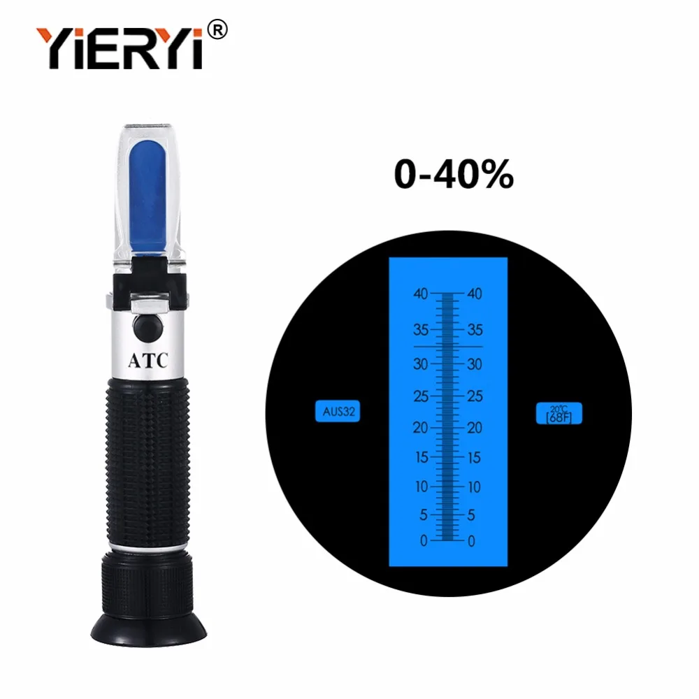 

yieryi 0-40% AdBlue Diesel Exhaust Fluid (DEF) Urea Concentration Refractometer - AUS 32 car refractometer