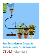 10~30m 4/7mm Hose Potted Flower Plant Watering Kits Garden Sprinkler System Outdoor Micro Drip Irrigation System Cooling System