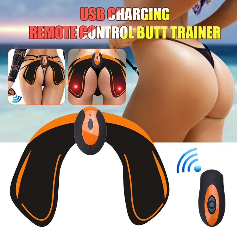 

KIFIT USB Rechargeable Intelligent Trainer Buttocks Lifting Body Beauty Machine Electric Muscle Trainer