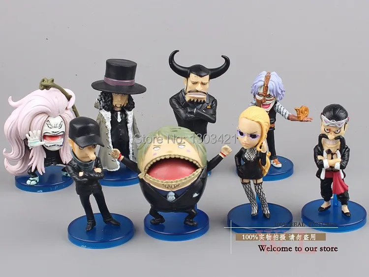 Anime One Piece Cp9 Spandam Lucci Kaku Jyabura Blueno Kumadori Fukurou Kalifa Pvc Action Figure Toys Dolls 8pcs Set Opfg135 Toy Goat Toy Hearttoy Aliexpress