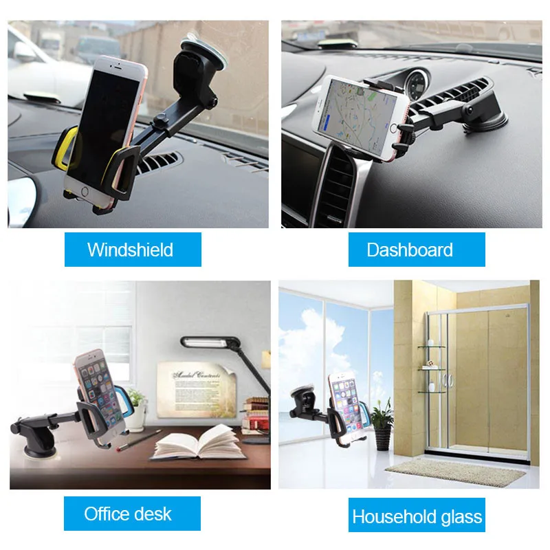 

Car Phone Holder in Car Universal Bracket Air outlet clip Telephone Accessories