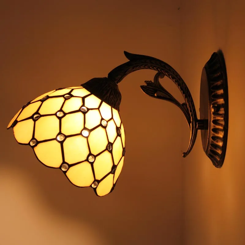 

European style and modern simple bedside lamp aisle lights room lamp lens headlight 0830W-B