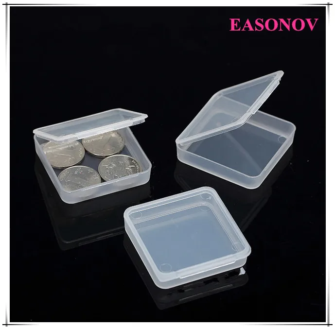 

New transparent plastic box storage box rectangular small box 10pcs / lot