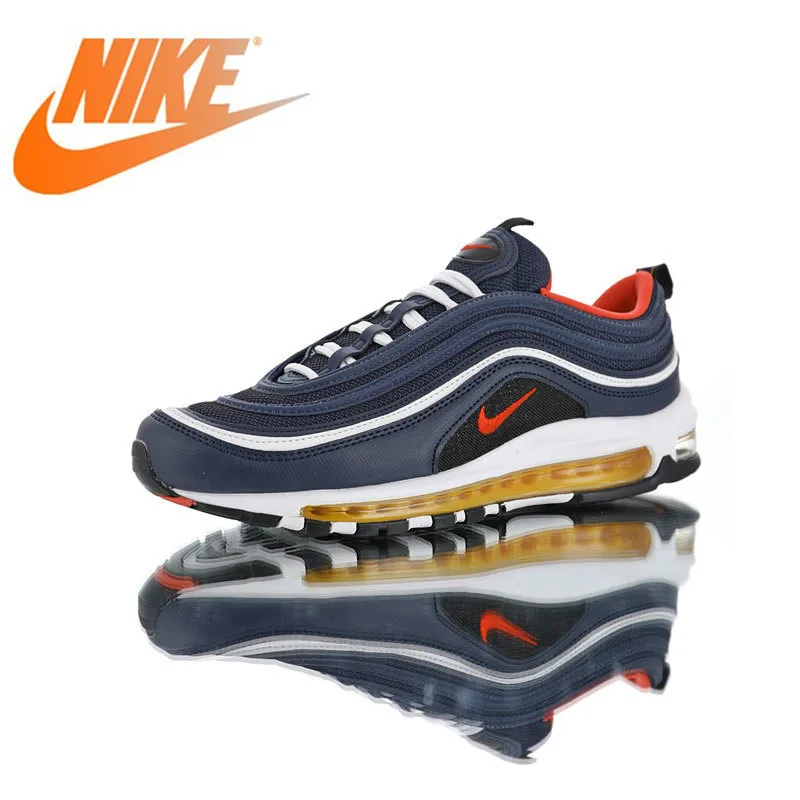 

Original Authentic Nike Air Max 97 "Midnight Navy" Women Running Shoes Sneakers Outdoor Comfortable Breathable Sports Shoes New