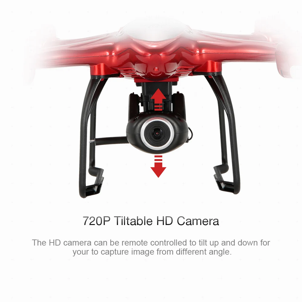 S30W 2.4G 720P HD Camera Drone Wifi FPV RC Quadcopter Selfie Drone GPS Positioning One-Key Return RC Dron Helicopter (18)