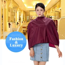 Новая Стильная накидка для стрижки волос, роскошная модная верхняя часть тела для взрослых, парикмахерские накидки, Перми, одежда для окрашивания, инструменты для укладки, UN465