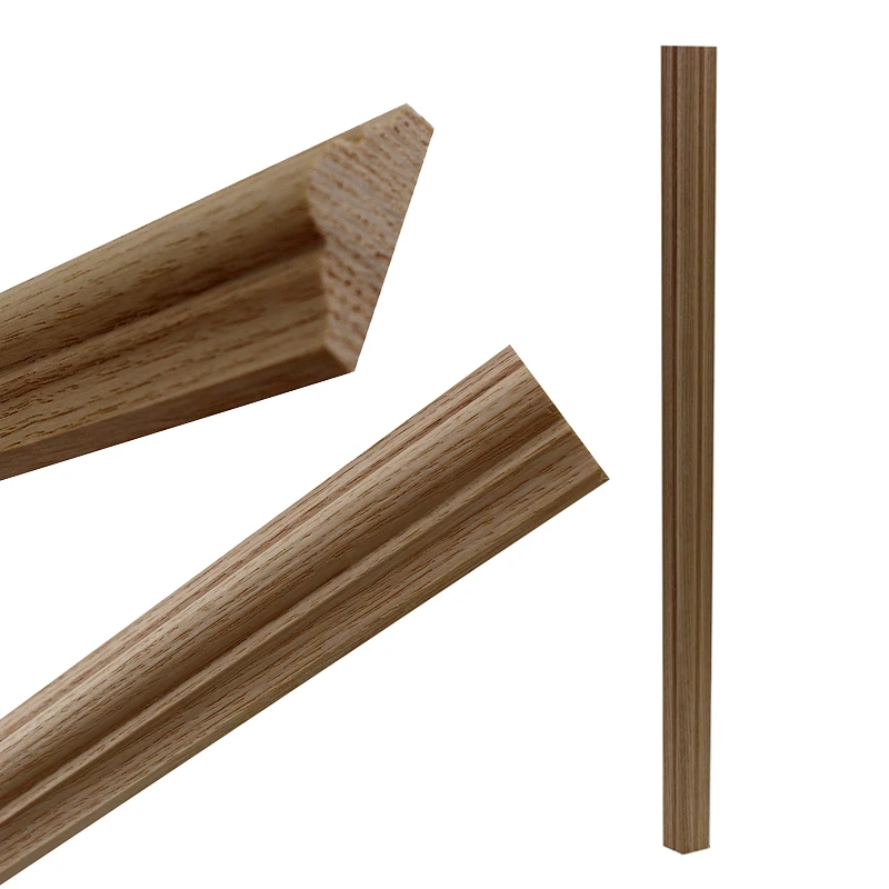 RUNBAZEF Apliques madera Natural tallados con flores para molduras sin pintar, accesorios y miniaturas| - AliExpress