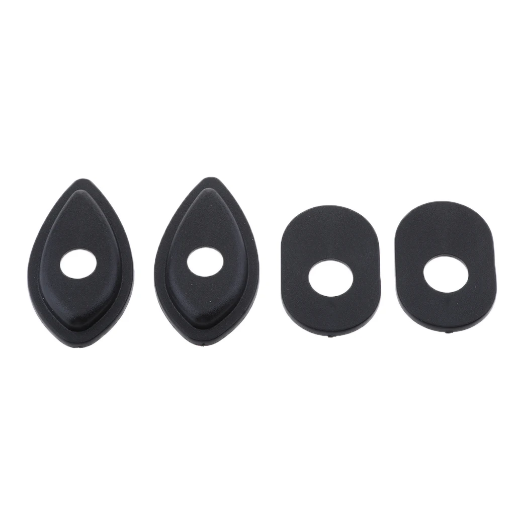  Motorcycle Front/Rear Indicator Turn Signal Light Adapter Spacers for Honda NC700S NC700X 12-13 Motorcycle Part Black