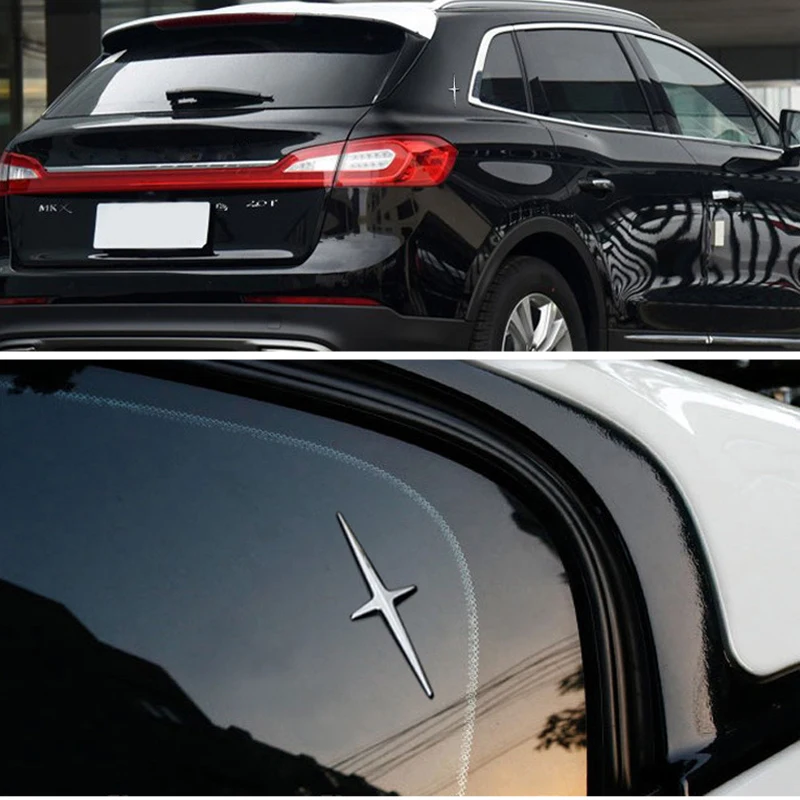 Наклейка на окно для Volkswagen Hyundai Solaris Volvo XC90 Buick Cadillac Ford Mitsubishi Haval Jeep Cross Star|Наклейки