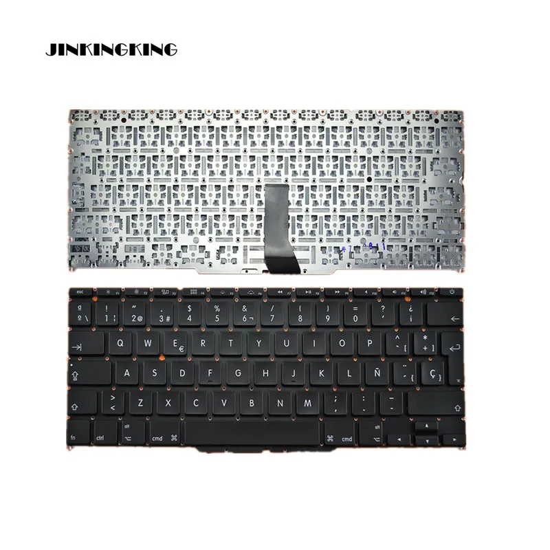 Испанский клавиатура для Apple MacBook Air A1370 A1465 11.6 &quotBlack (for backlit) ноутбук SP Клавиатура |