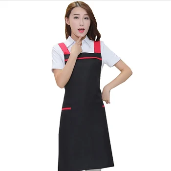 

SenYue Women Waterproof Kitchen Cooking Restaurant Cleaning Apron Creative Aprons for Woman Outsides BBQ