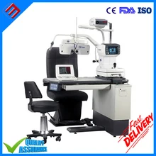 Офтальмологическая оптометрическая щелевая лампа авто Rerfactor стол стул блок