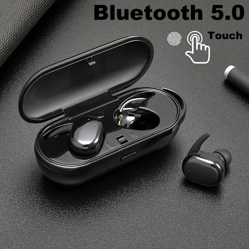

T2C Wireless Bluetooth Earphone Mini Earbud Earphone 5.0 Bluetooth Speaker Mobile Earphone Stereo Sport Mini In-ear Earphones