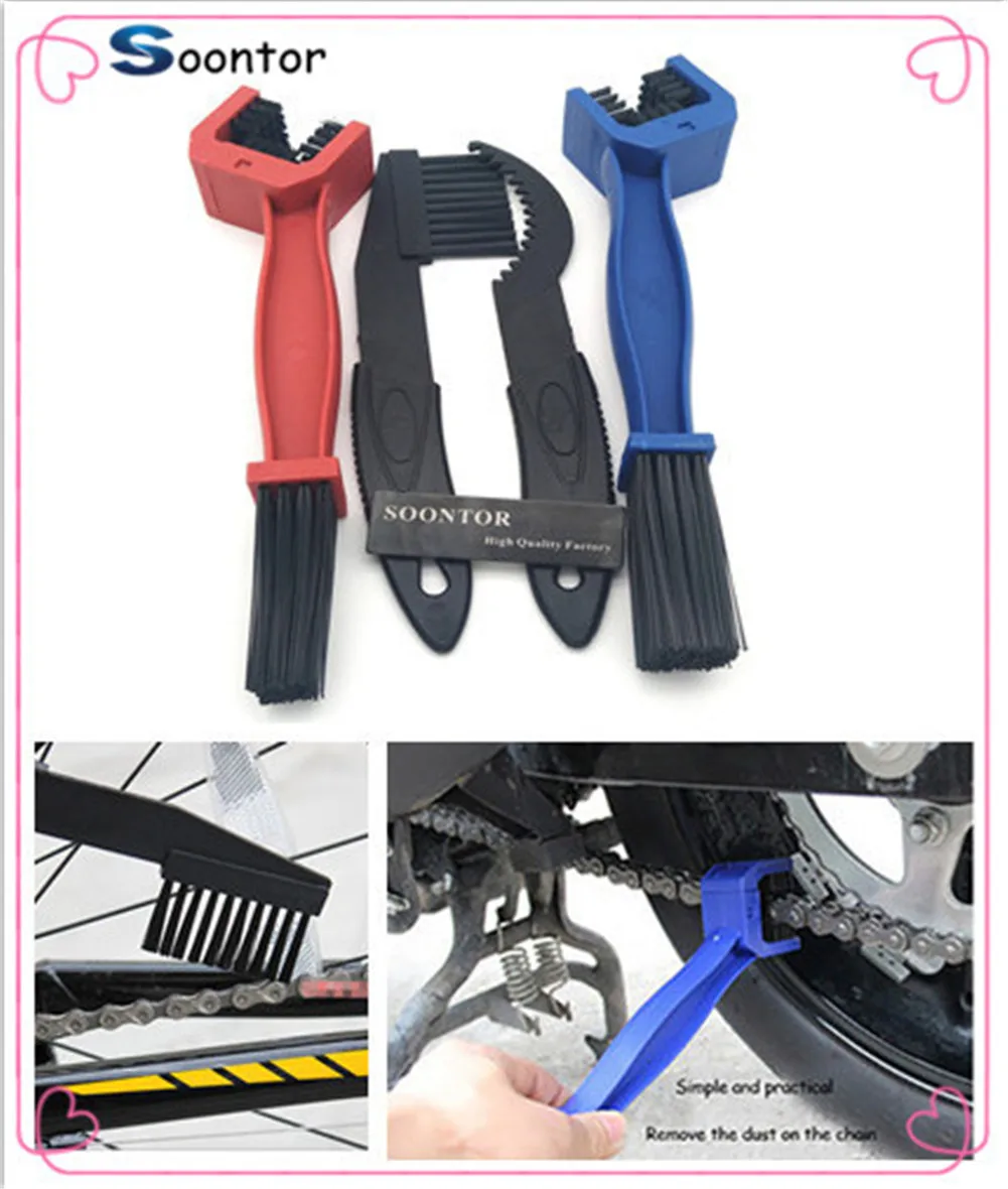 

Motorcycle bike Chain Gear Dirt Remover Scrubber Cleaner Brush Tools For Ducati 800SS 800 Supersport 900SS 900 Sport 916