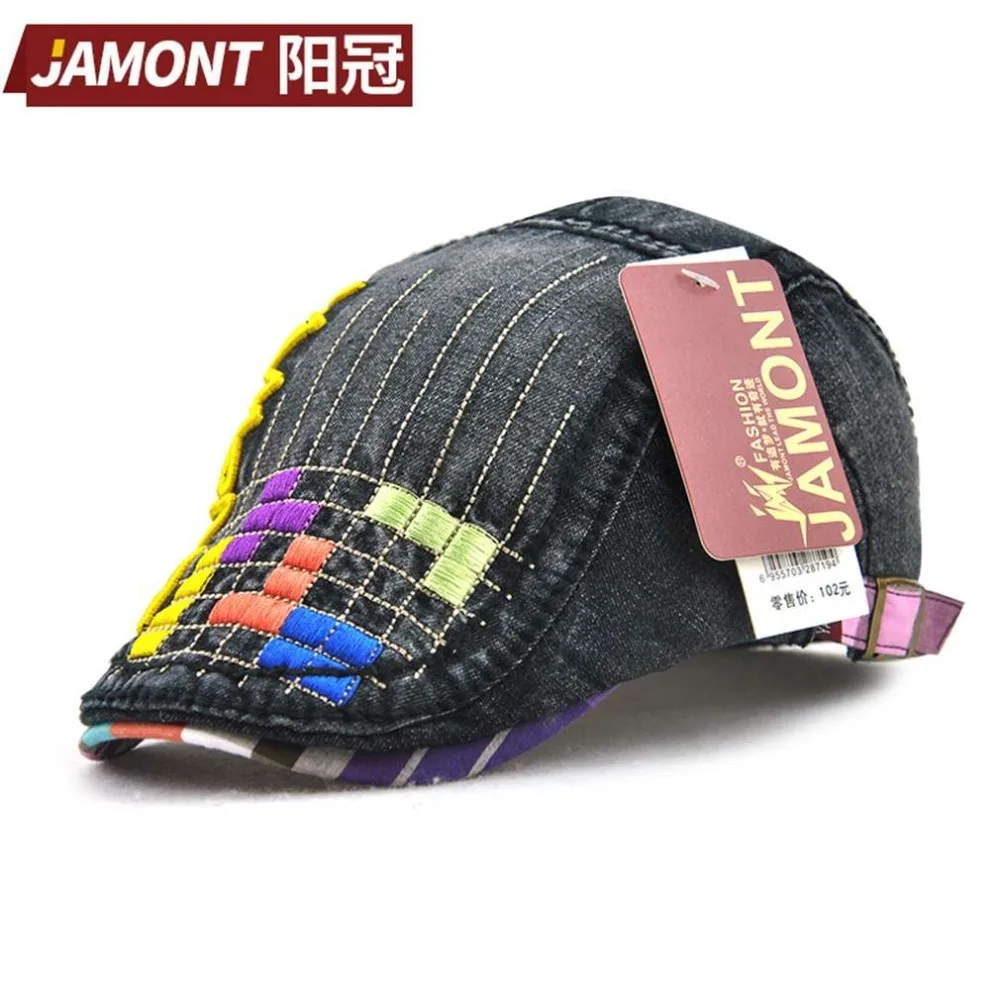 

New Creative JAMONT 8719-54 Comfortable Baby Girls Boys Cotton Baseball Cap Breathable Unisex Embroidery Printed Beret Cap