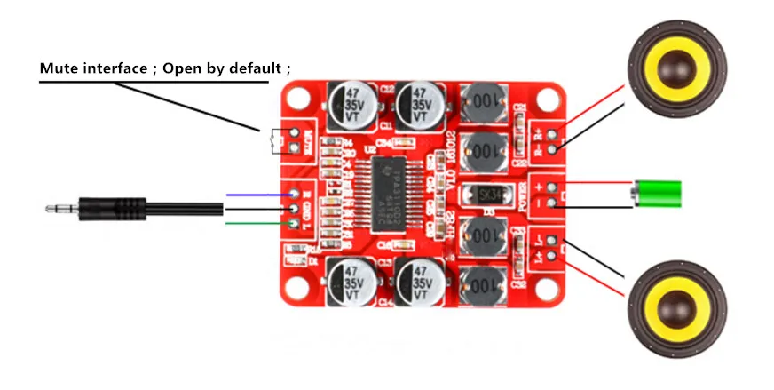 215W TPA3110 Amplifier Board Module Digital Audio Power Amplifiers car auto Amplificador