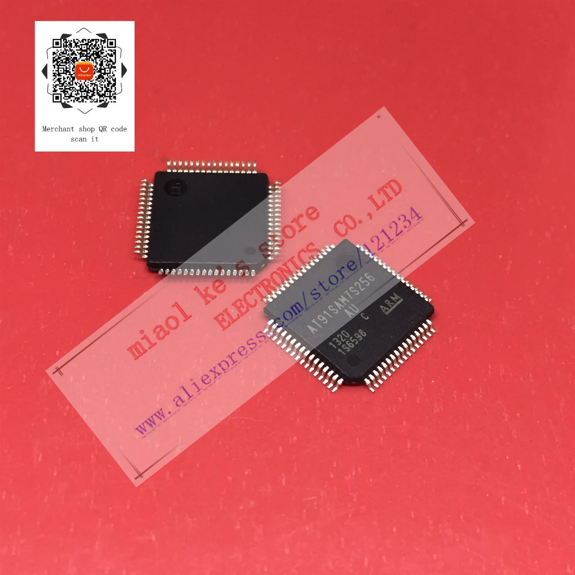 

100% Новый оригинальный; Φ AT91SAM7S256 AU - IC MCU 32BIT 256KB(256KB x 8) FLASH 64lqfp