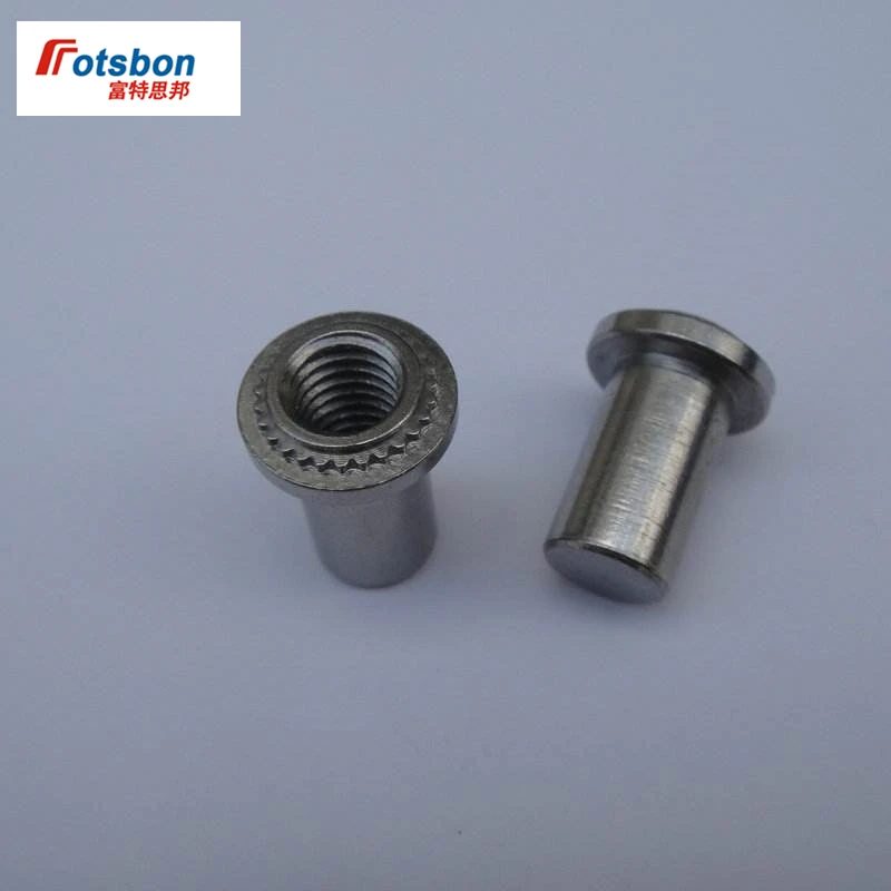 

200pcs BS-M3-1/BS-M3-2 Self-clinching Blind Fasteners Stainless Steel Nature Blind Nuts PEM Standard Factory Wholesales