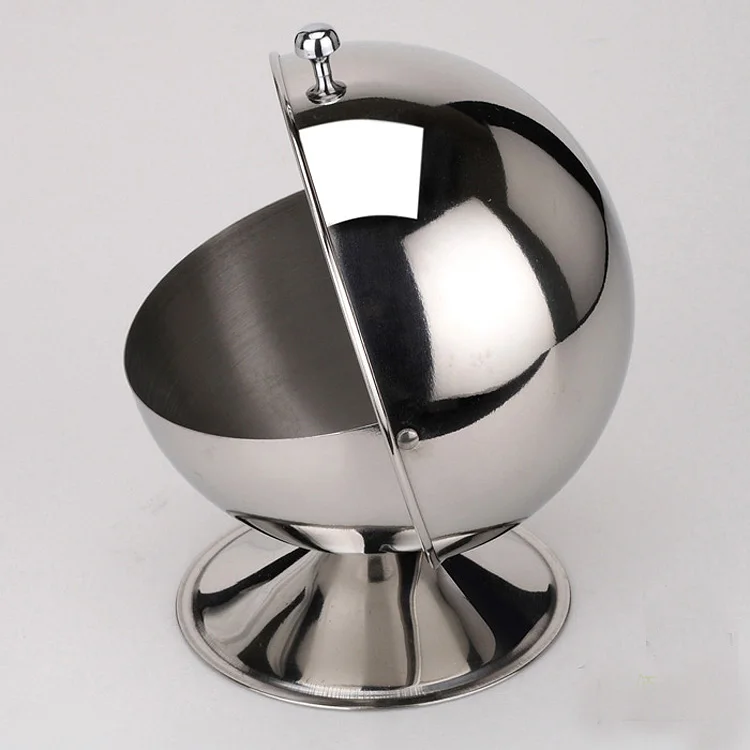 Сахарница сферическая Нержавеющая сталь кухонная бутылка для приправ Флип чашка Сахарная паста