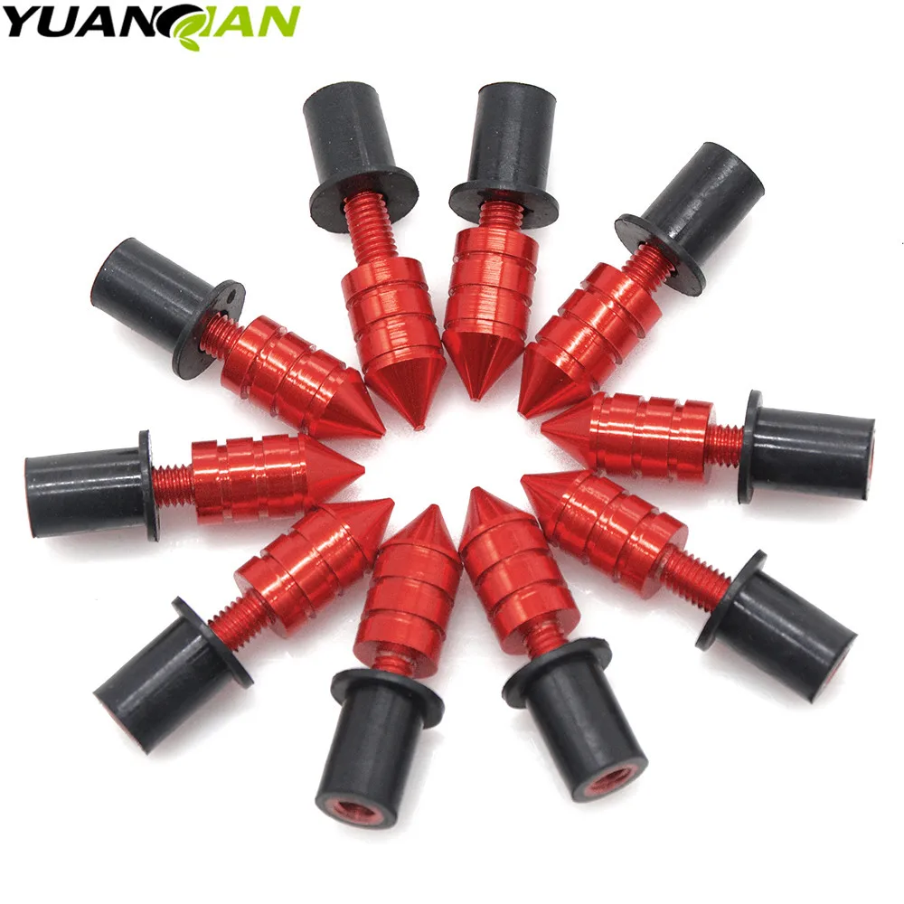 

Motorcycle Windscreen Spike M5 Bolts Well Nuts FOR suzuki gsxr 600 gsxr 750 K6 K7 K8 K9 K10 2006-2010 & gsx-r 1000 K5 K6