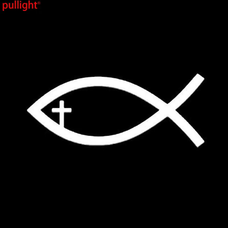 Наклейка на автомобиль 10*4 2 см|car sticker|car stickers windowchristian fish |