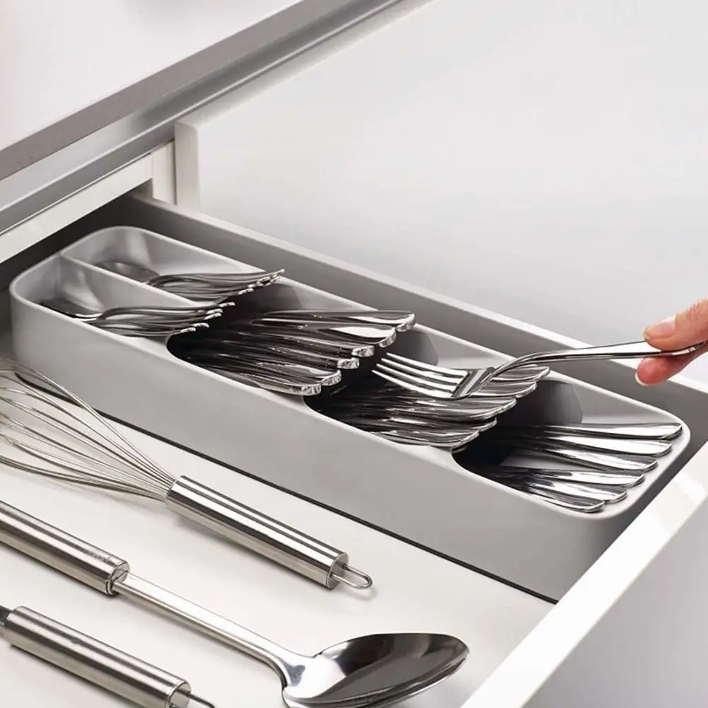 Хоббилан раздельно хранящаяся посуда компоновка коробка для хранения поднос домашняя кухня вилка палочки для еды ложка чехол для хранения