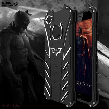 

R-just Case For Vivo X9 X9s Plus Phone Cases Metal Aluminum Armor Batman Mobile Phone Back Cover For Vivo X9s plus Coque Fundas