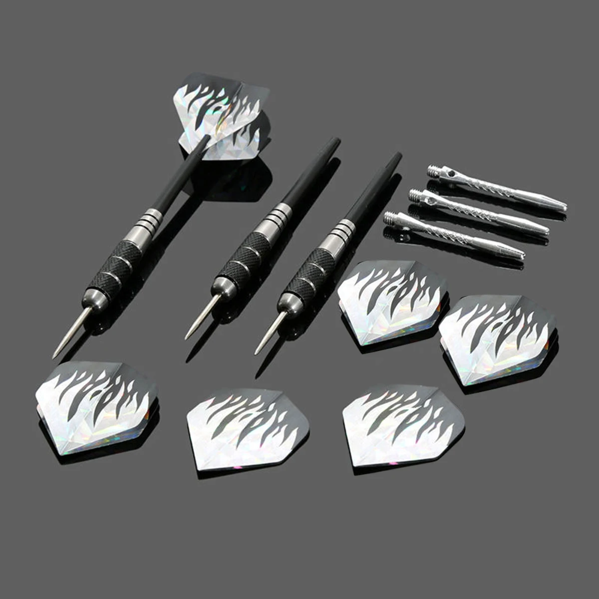 High Quality Darts Set 3PCS Professional Needle Tip Darts Set Indoor Outdoor Sports With Stainless Steel Dart Flights