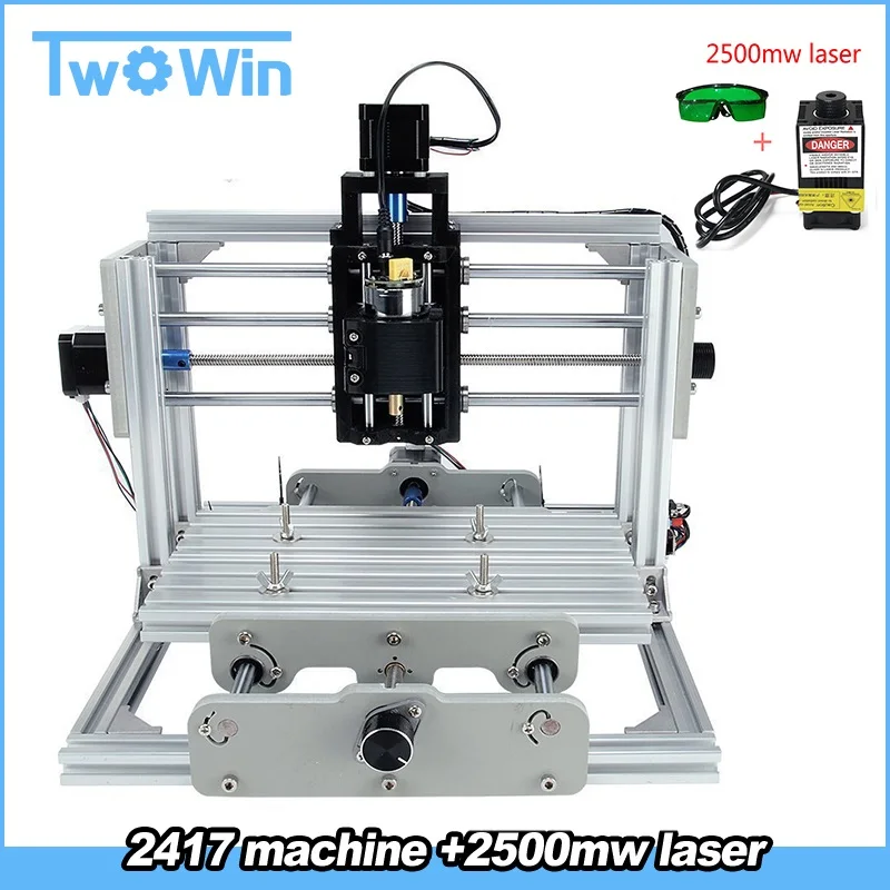 Cnc 2417 Diy Wood Router 3 Axis Mini Pcb Milling Laser Machine Cnc Engraving Metal Carving Machine For Grbl Control Cnc 2417 Diy Wood Router 3 Axis Mini Pcb Milling Laser Machine Cnc Engraving Metal Carving Machine For Grbl Control