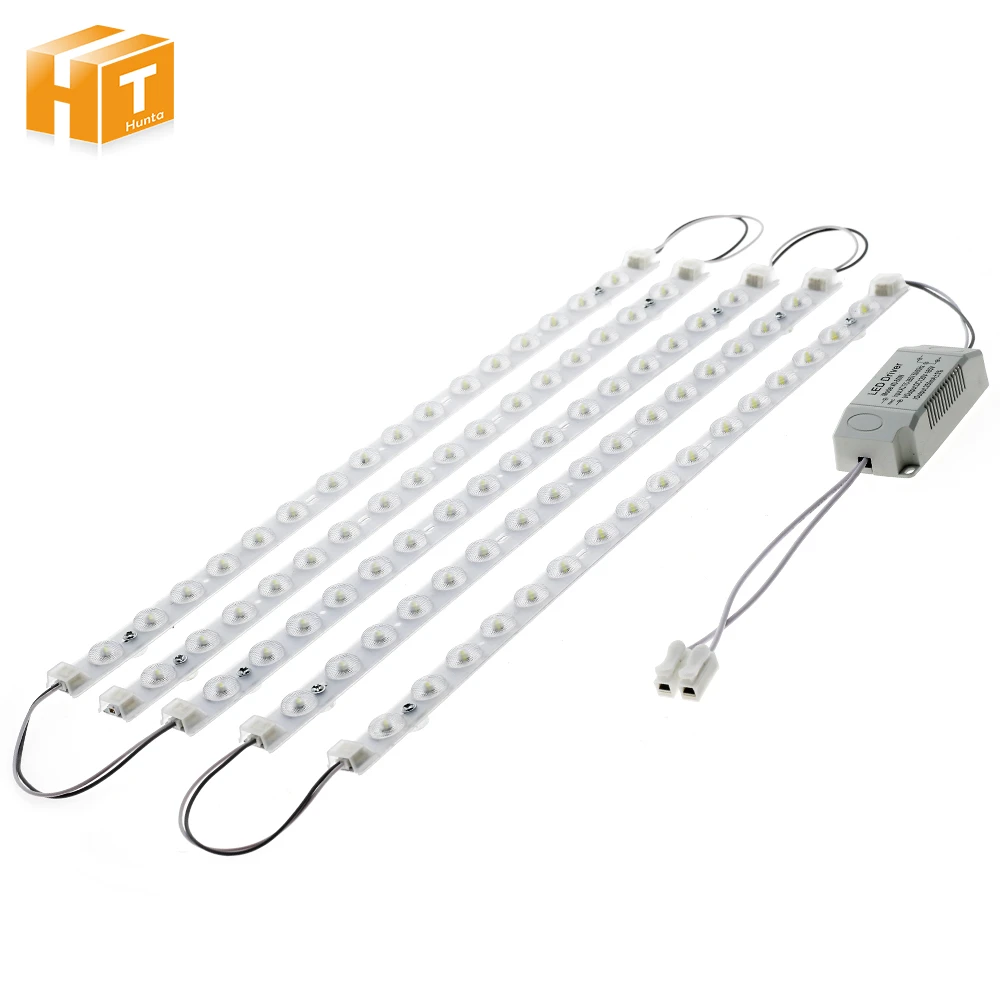 barra de luces led 2835 para techo lampara de tubo para techo fuente de luz led de alto brillo 32w 40w 50w con controlador led
