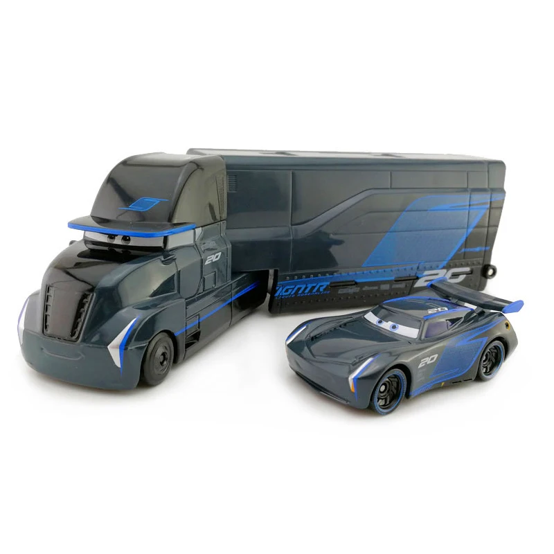 Disney Pixar тачки 3 Jackson Storm Uncle Container Truck Lightning McQueen пластиковые Модель Лучший подарок на