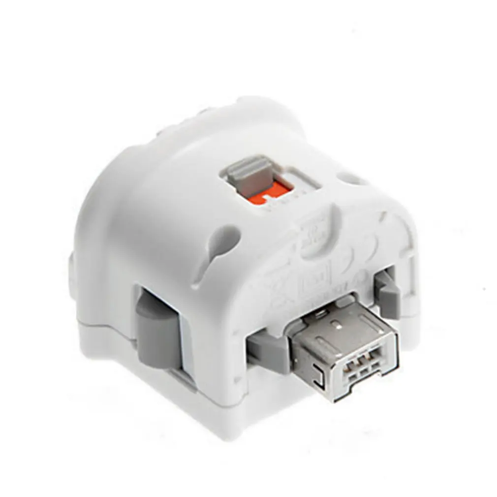 

High Quality Motion Plus Adapter Sensor for Nintendo Wii Console Remote Wireless Wiimote Controller Black & White