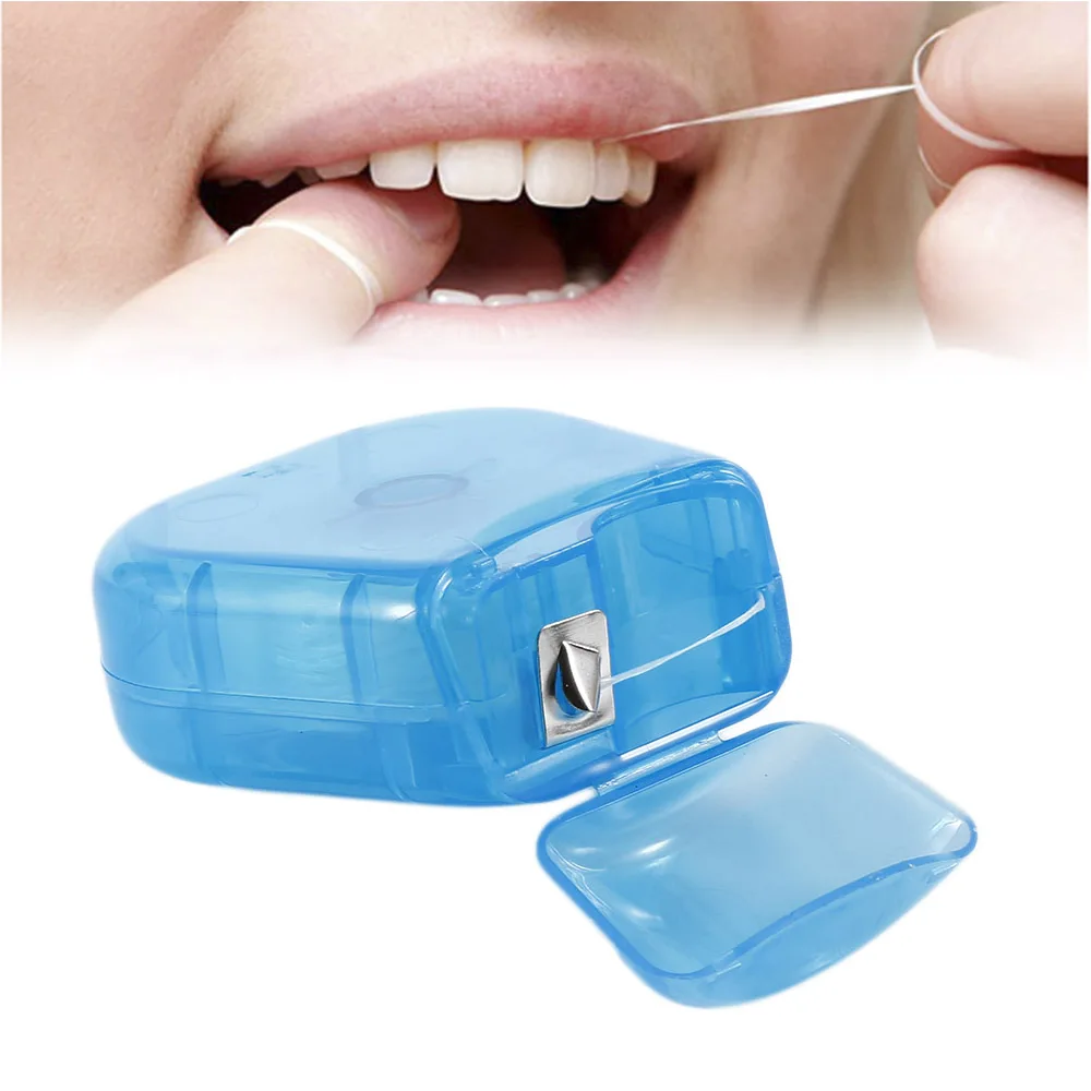 Portable Dental Floss 50M Dental Care Toothpick Cleaner Health Hygiene