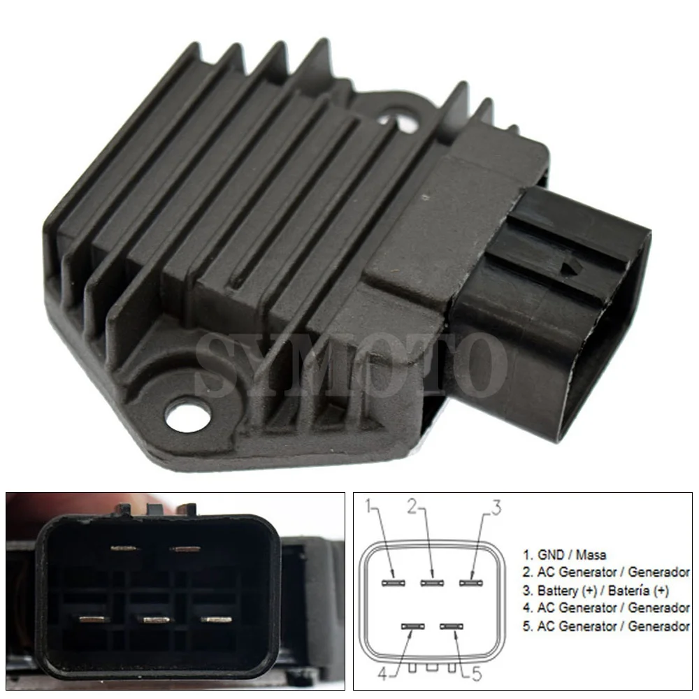 

For Honda XL650 Transalp 2000 2001 2002 2003 2004 2005 2006 2007 CRF230L 2008-2010 CRF230M 2009 Voltage Regulator Rectifier 12V