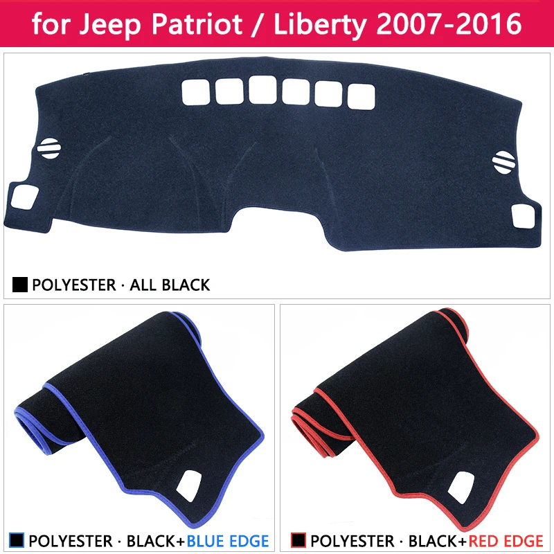 Для Jeep Patriot 2007 ~ 2016 Liberty Противоскользящий коврик на приборную панель Зонт