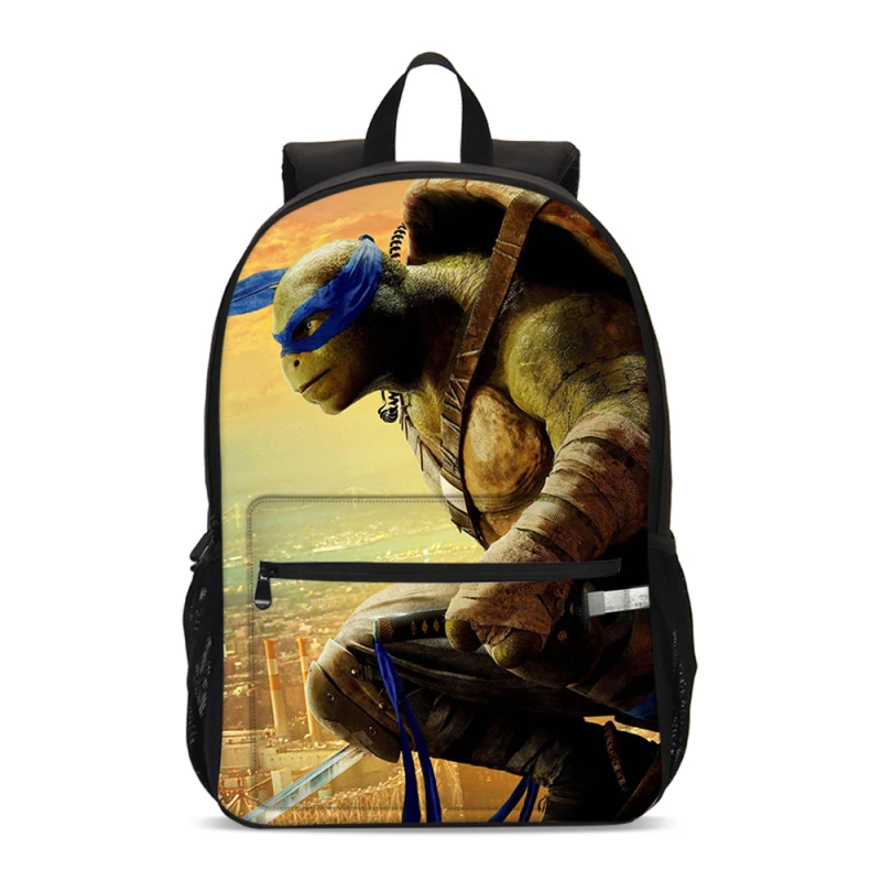 

VEEVANV Brand Design Backpacks For Men Women Fashion Teenage Mutant Ninja Turtles Print Casual Laptop Backpacks Daily Travel Bag