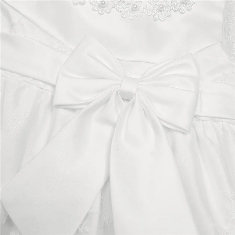 Платье для дня рождения белого цвета и слоновой кости Vestido Infantil Платья с