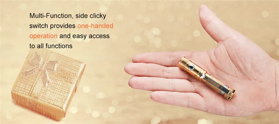LuminTop Ant Stainless Steel AAA Battery 120lm EDC Flashlights Lightweight Cree XP G2 LED Daily Use Torch Light (3)