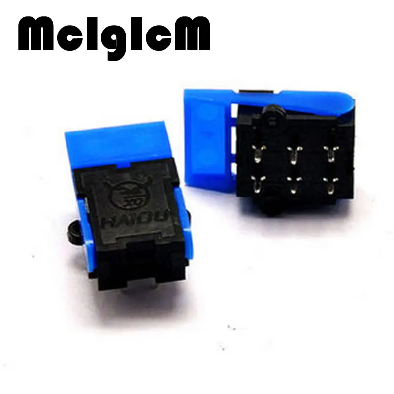 H012 10 telephone hook switch 6 pin, doorbell switch, retainer