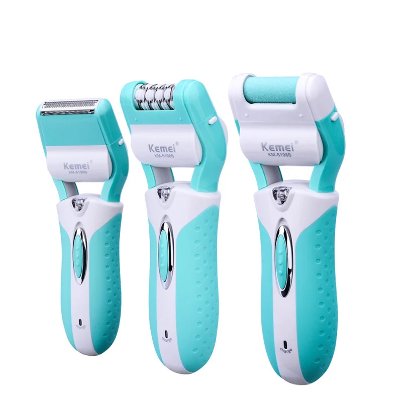 

3In1 Lady Shaver Epilator Women Female Shaving Machine Body Face Hair Removal Depilatory Bikini Trimmer Electric Callus Remover