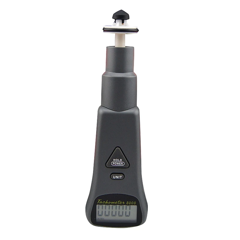 

Az-8008 Portable Handheld Pocket Size Digital Contact Non-Contact Tachometer Az8008