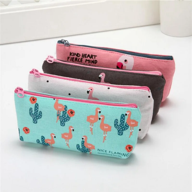 Simple Flamingo Canvas Cosmetic Bag Travel Casual Makeup Bag Neceser Toiletry Kit Organizer Women Make Up Bag Simple Flamingo Canvas Cosmetic Bag Travel Casual Makeup Bag Neceser Toiletry Kit Organizer Women Make Up Bag
