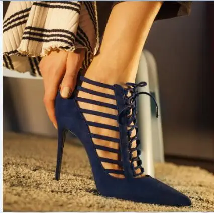 Ankle elegant women sandals narrow band pointed toe thin heel mature women shoes cover heel women shoes for spring summer
