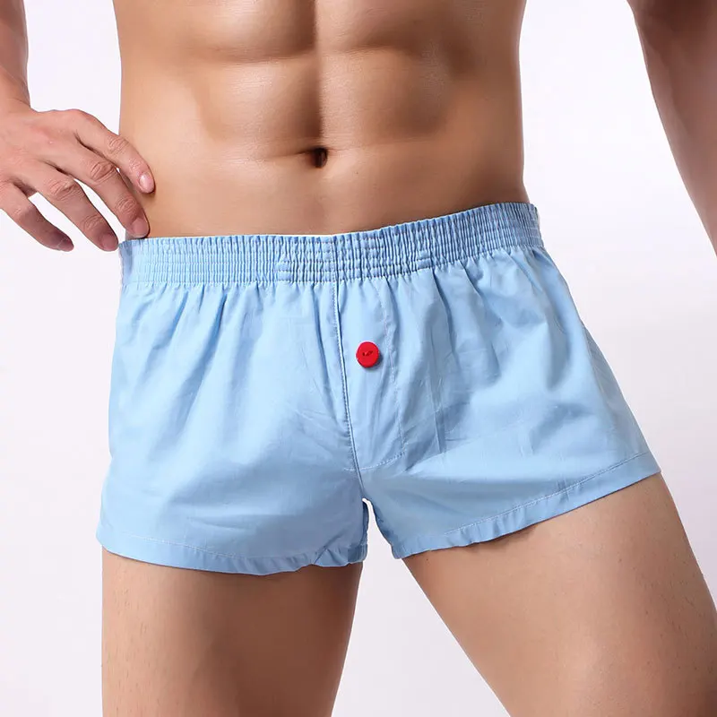 

cotton Factory wholesale men's boxer underwear home leisure loose large size four corners boxes home panties pants jjk05